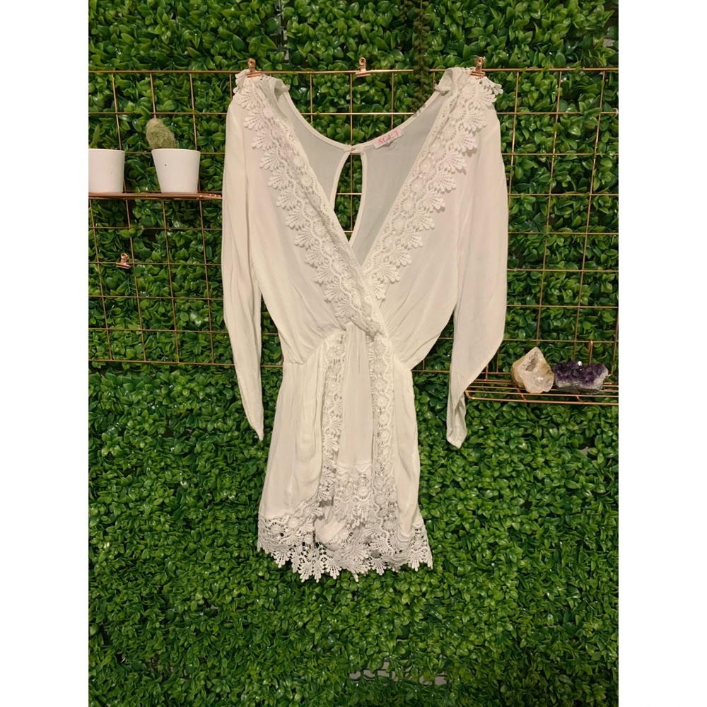 White Romper